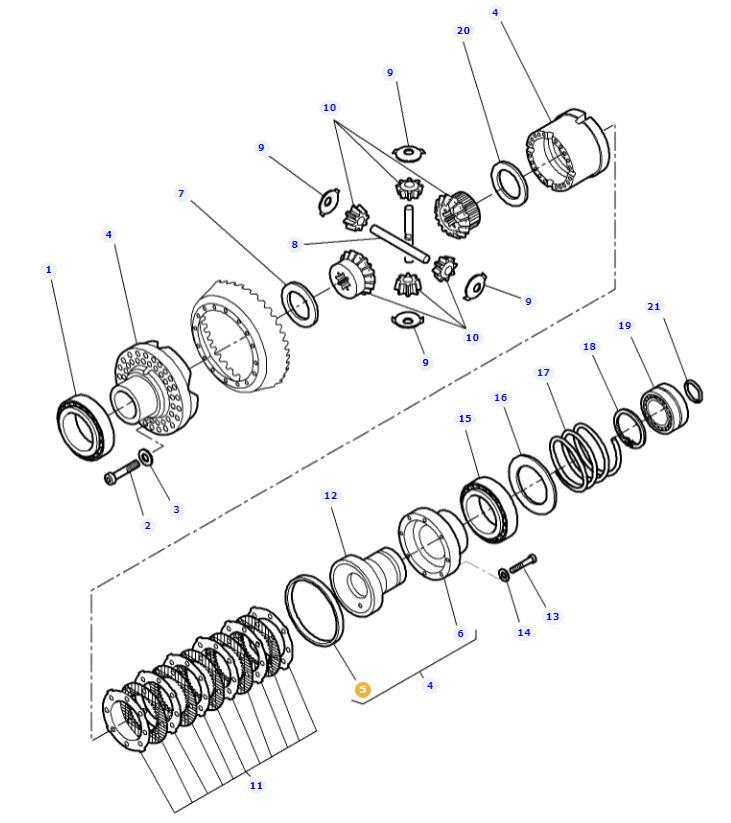 Front Differential Bushing F930301020030 - Image 2