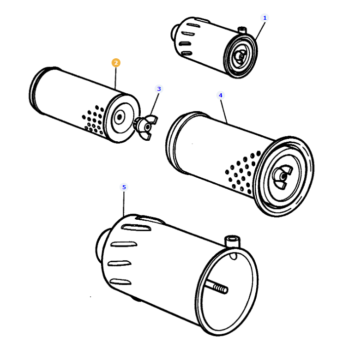 Inner Air Filter 3580724M1 - Image 3