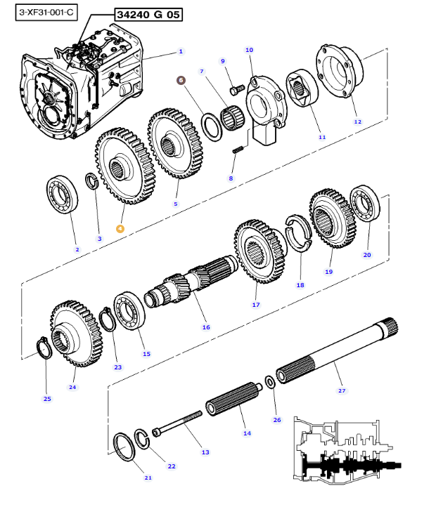 40T Gear 3811217M2 - Image 2