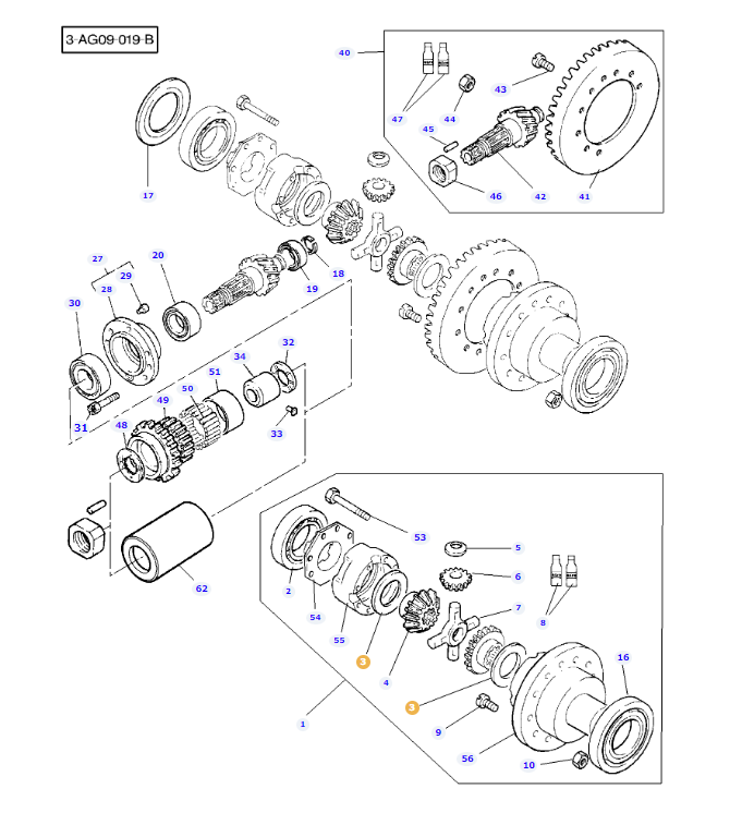 Rear Differential Washer 897726M1 - Image 2