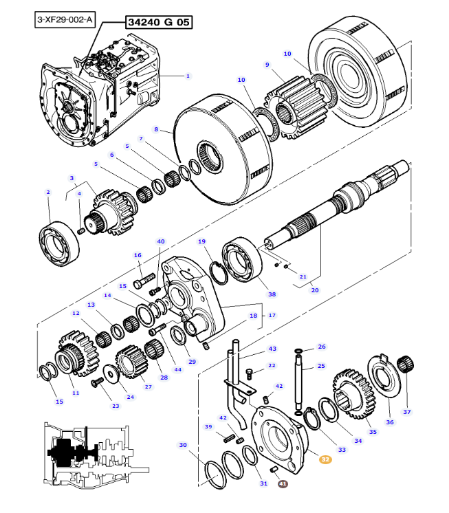 Lubrication Manifold 3811211M4 - Image 2