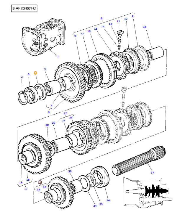 Thrust Washer 3598643M1 - Image 2