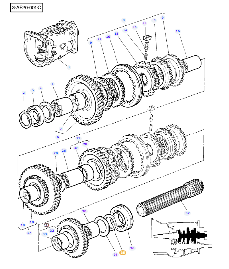 Spacer - 3610605M1 - Image 2