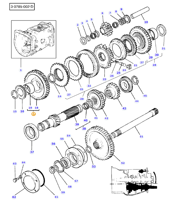 Gear 37T 1693870M91 - Image 2