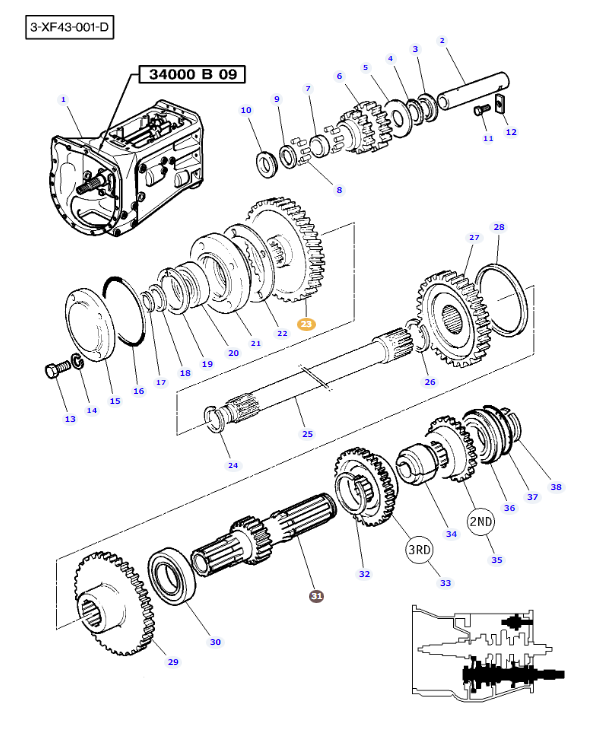 Gear 50T 3760699M1 - Image 2