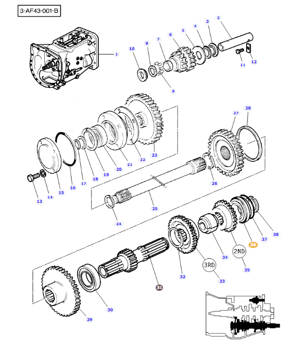 Bearing 3761291M1 - Image 2