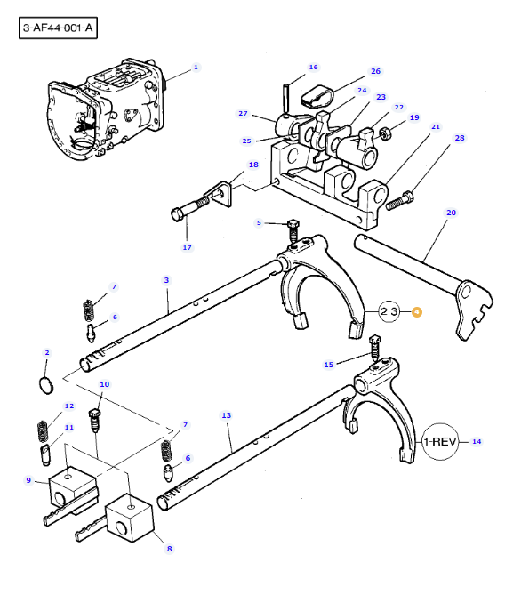 2nd/3rd Selector Fork 3700697M1 - Image 2
