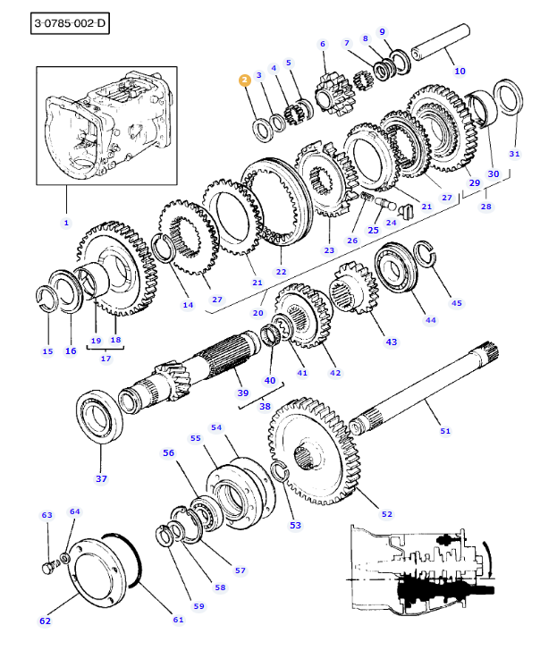 Thrust Washer 1688132M1 - Image 2