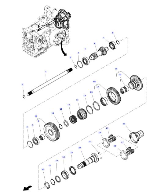 PTO Drive Seal 3014618X1 - Image 2