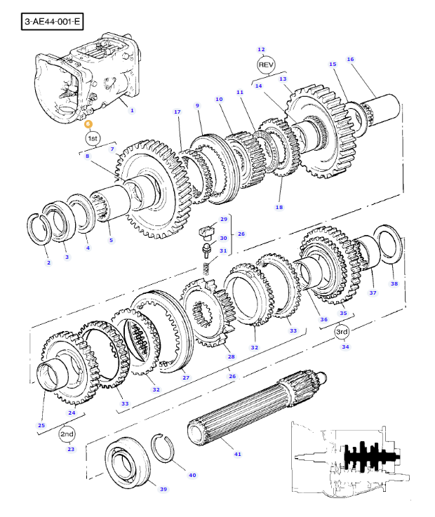 Gear 1686467M91 - Image 2