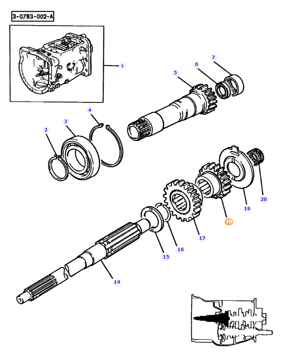 Gear 32T 3596250M1 - Image 2