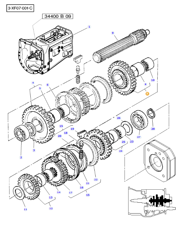 Gear 40T - 3612050M91 - Image 2