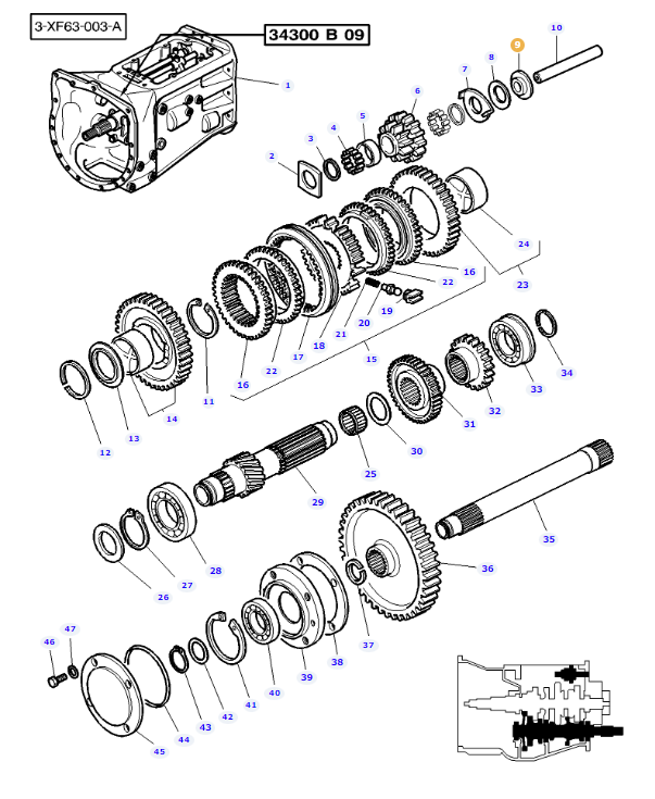 Thrust Washer 1688130M1 - Image 2