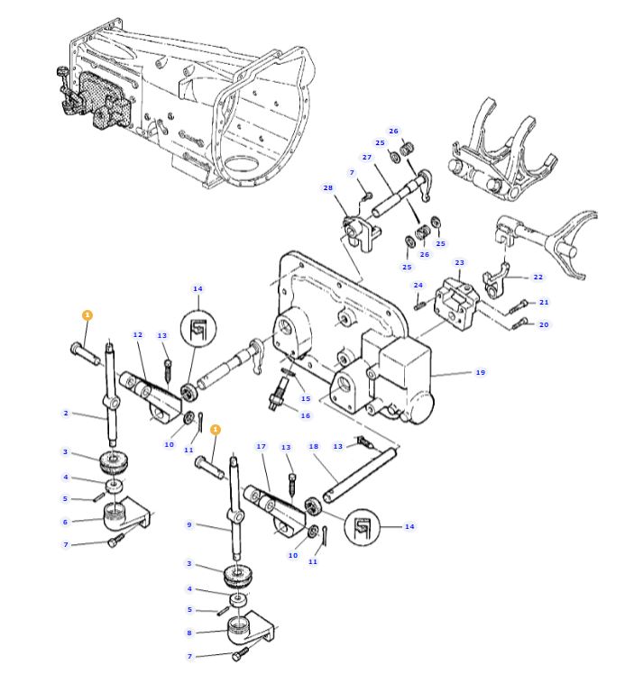 Transmission Control Pin 3383531M1 - Image 2