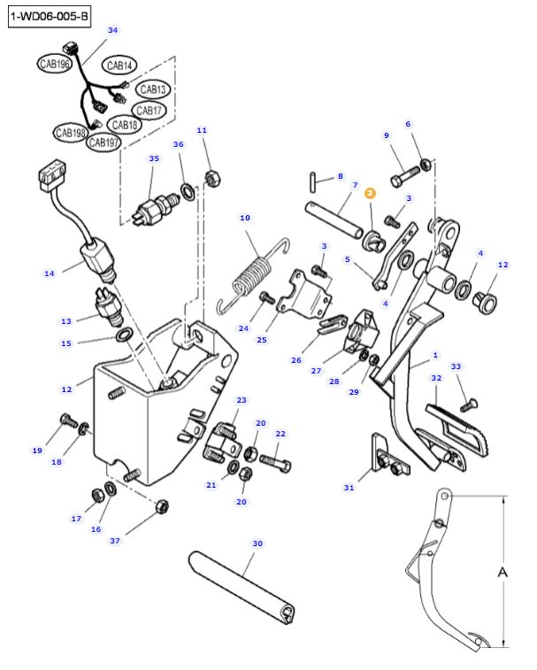 Pedal Bearing 3385604M2 - Image 3