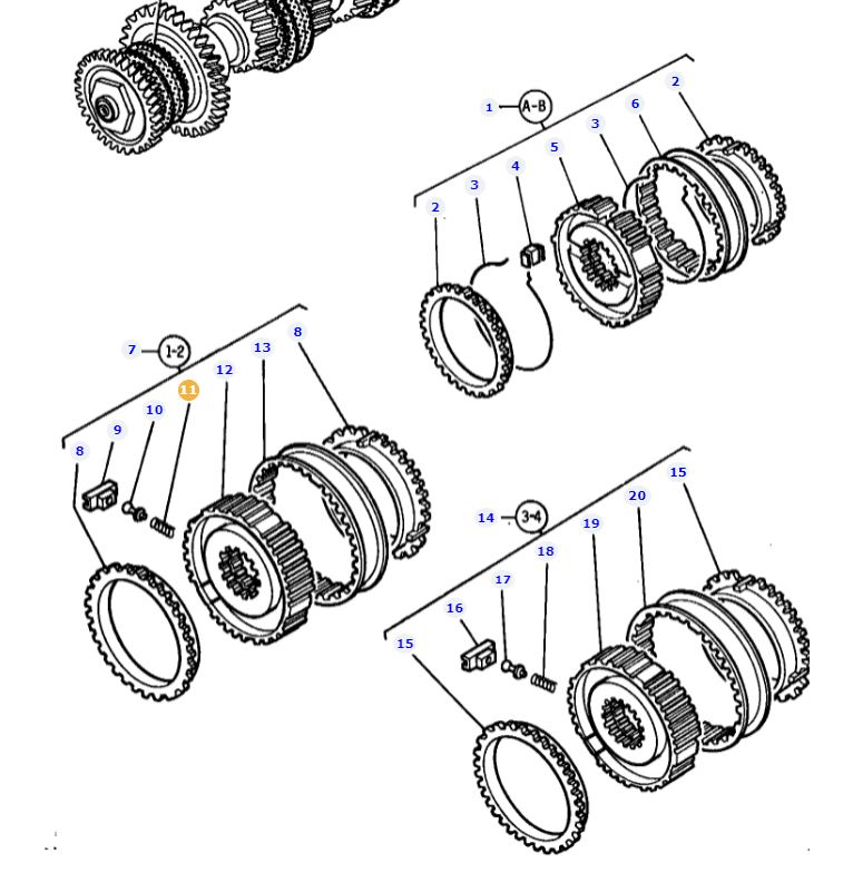 Synchro Spring 3386519M1 - Image 2