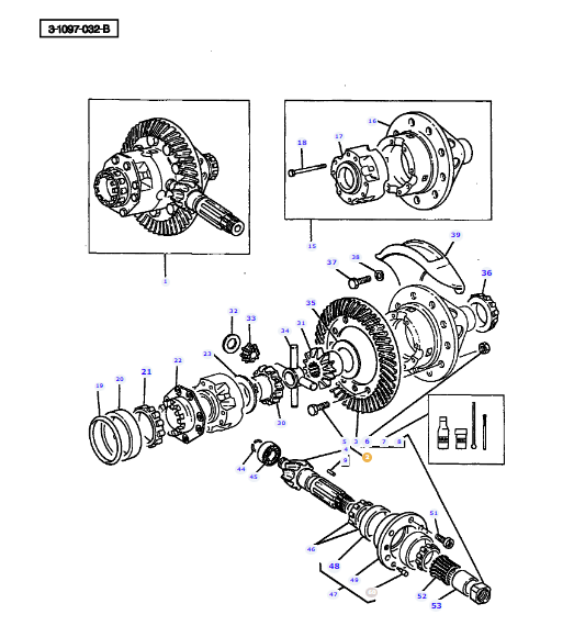 Crown and Pinion 6x37 1683757M91 - Image 2