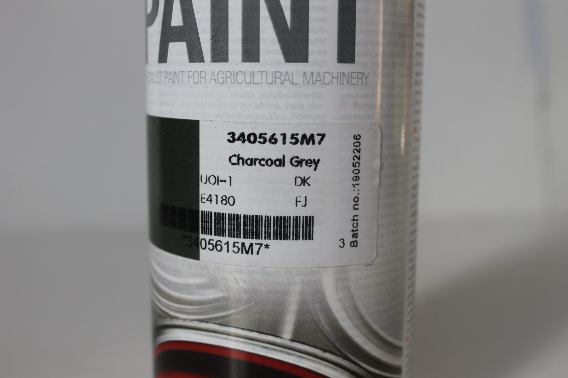 Charcoal Grey Aerosol 3405615M7 - Image 2