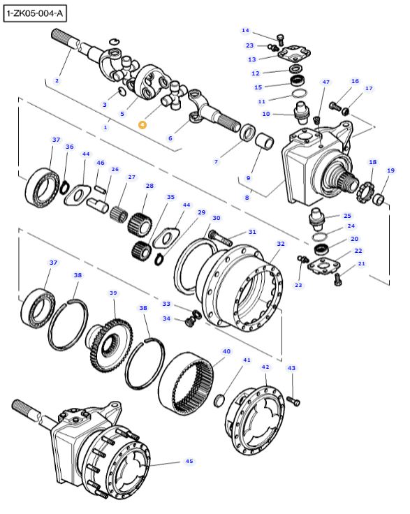 Hardy Spicer Final Drive 3428155M91 - Image 3