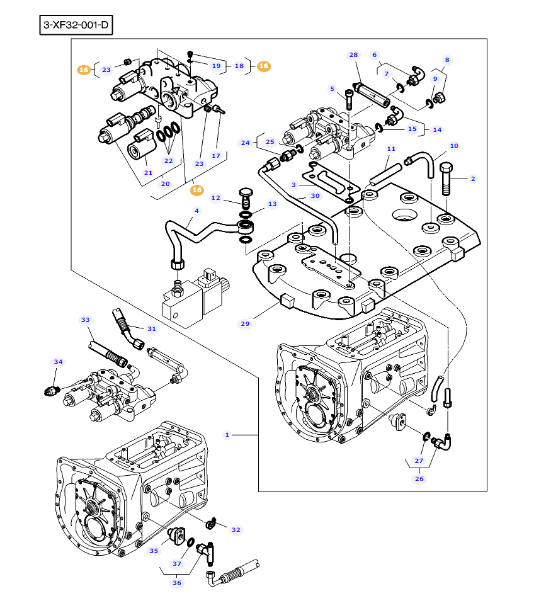 Valve Block Housing 3816529M93 - Image 2
