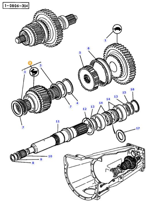 Speedshift High Gear 26 Teeth 3581114M92 - Image 2