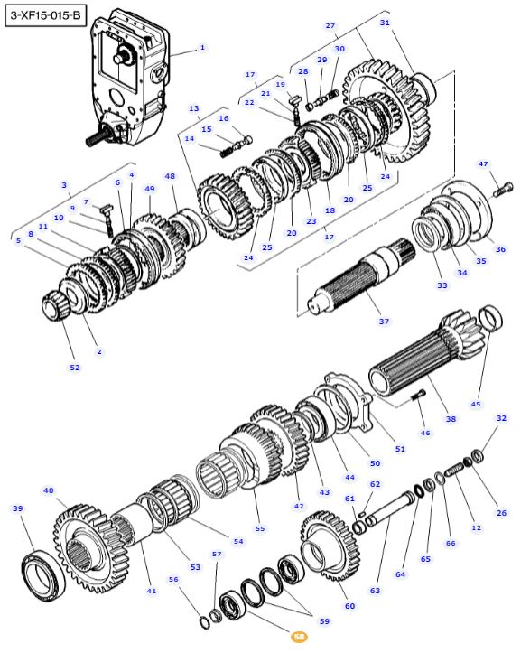 Rangebox Bearing X619096400000 - Image 2