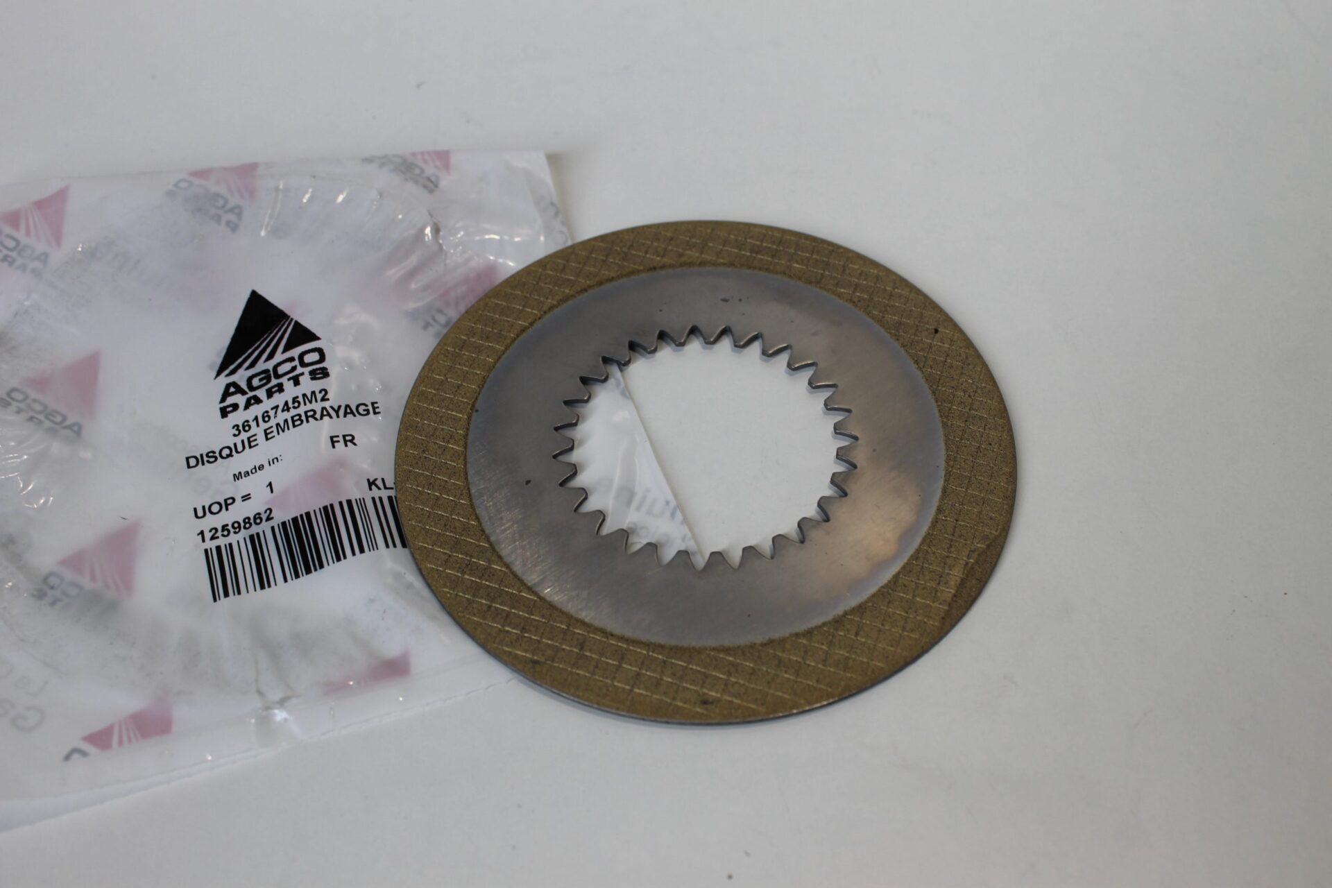 3616745M2, Clutch Disc, Massey Ferguson Tractors, Ned Murphy Tractors Ltd.
