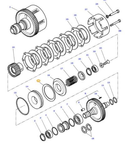 PTO Washer 3619148M1 - Image 3