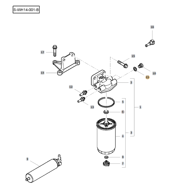 Genuine Perkins Washer 4225144M1 - Image 2