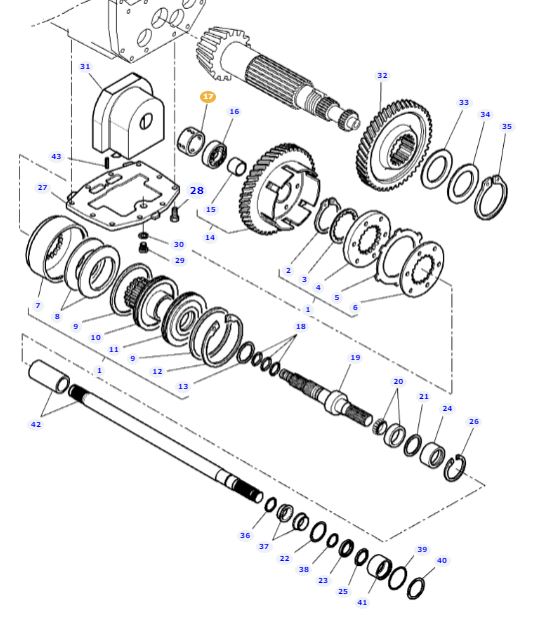 4WD Clutch Bushing 3794488M1 - Image 2