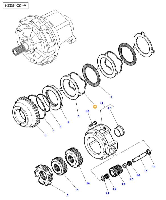 Speedshift Spring 3795274M1 - Image 2