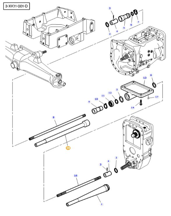 4WD Shaft Guard 3800306M1 - Image 2