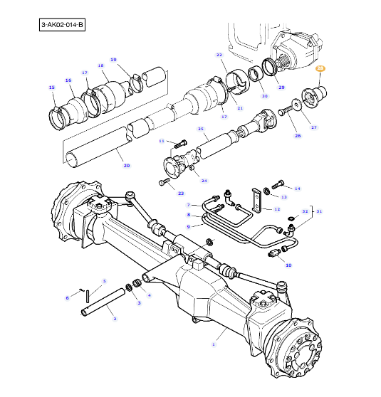 Coupling 18T 3599678M2 - Image 2