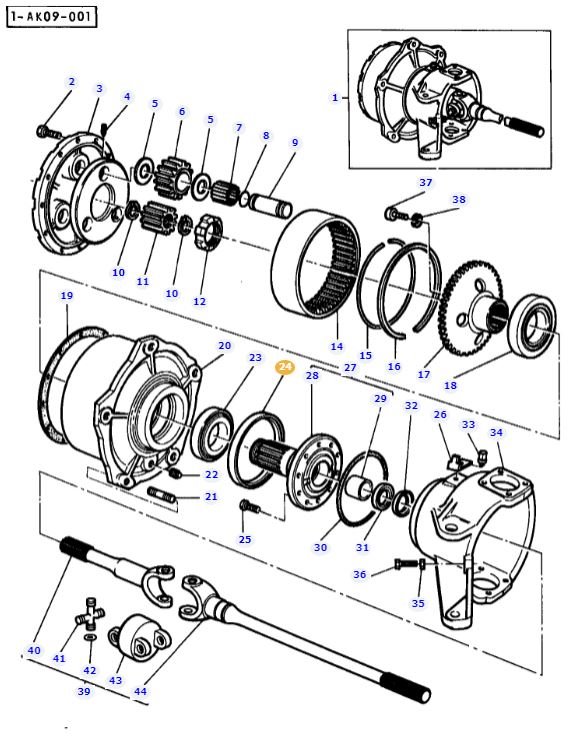 Front Axle Seal 395521X1 - Image 2