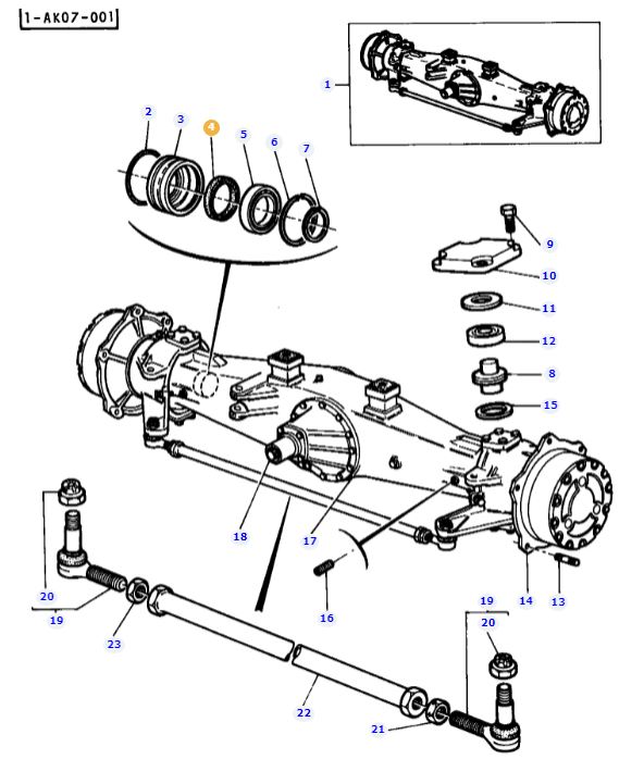 Front Axle Seal 395523X1 - Image 2