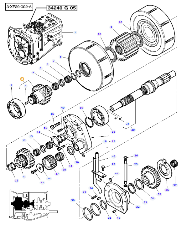 Damper Pinion 3817783M91 - Image 2