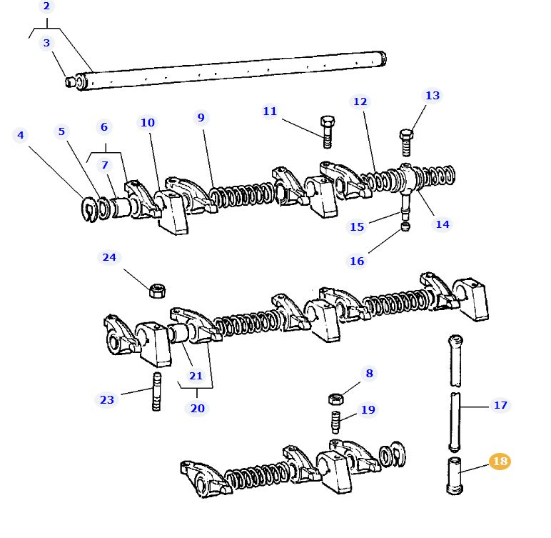 Push Rod Tappet 4226515M1 - Image 4
