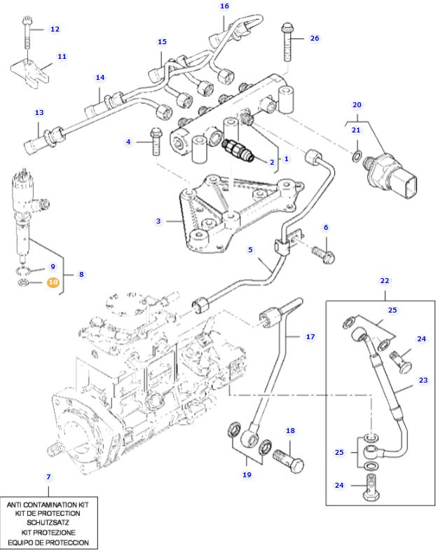 Fuel Injector Washer 4226257M1 - Image 2