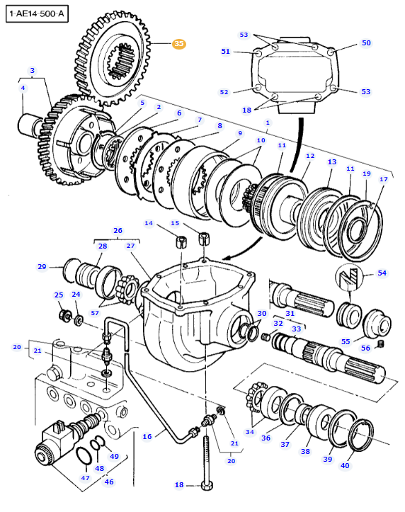 4WD Gear 3615824M1 - Image 3