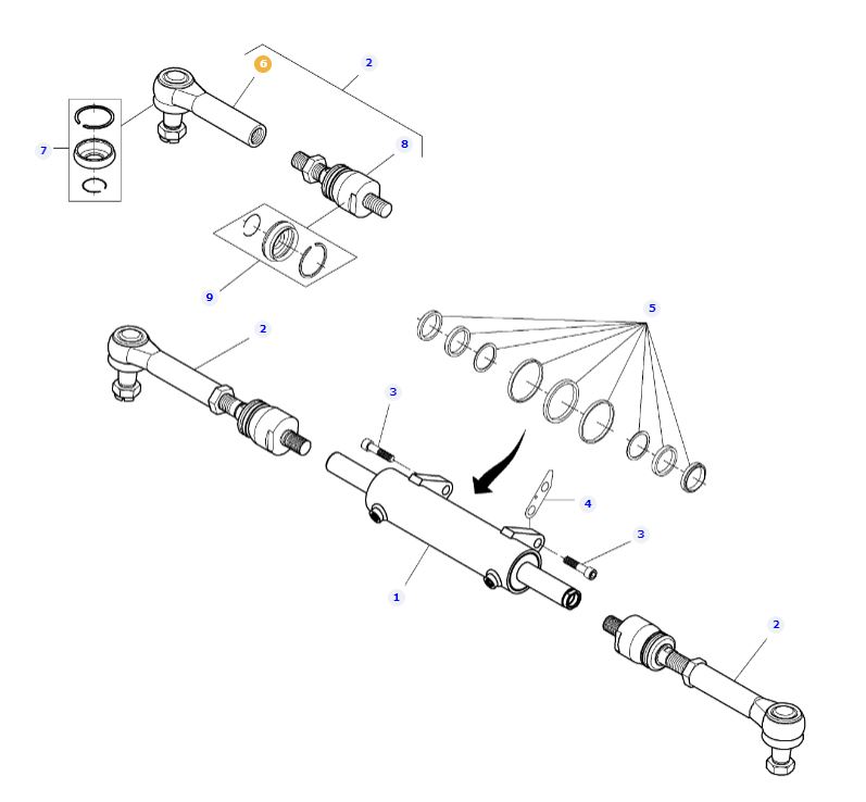 Track Rod 7402445022 - Image 2