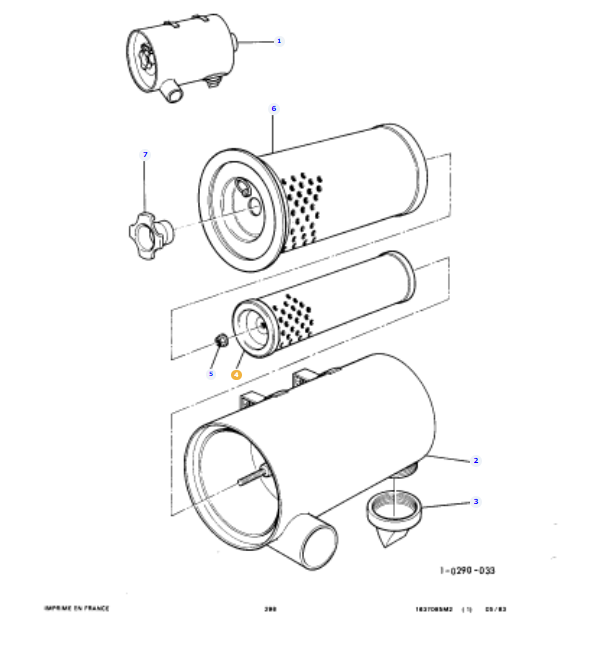 Air Filter 1698375M2 - Image 2