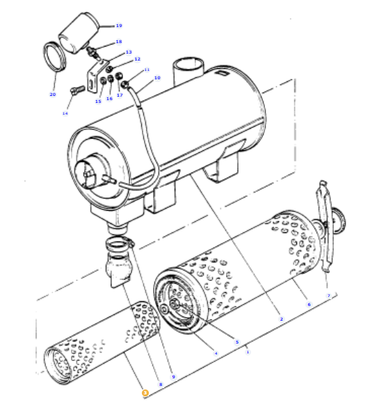 Inner Air Filter 1887575M91 - Image 2