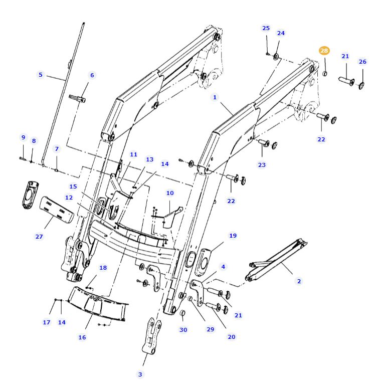 Loader Bushing AL5018515 - Image 2