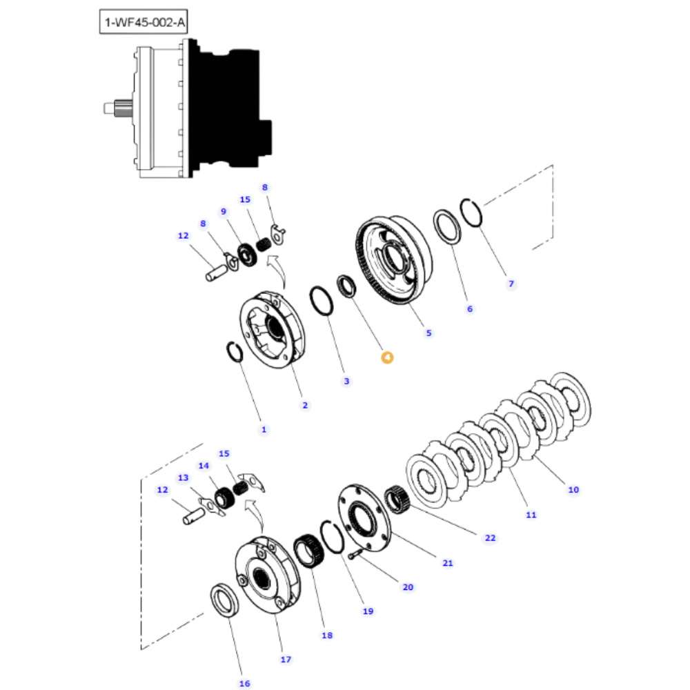 Angle Bale Stop 4300587M2 - Image 2
