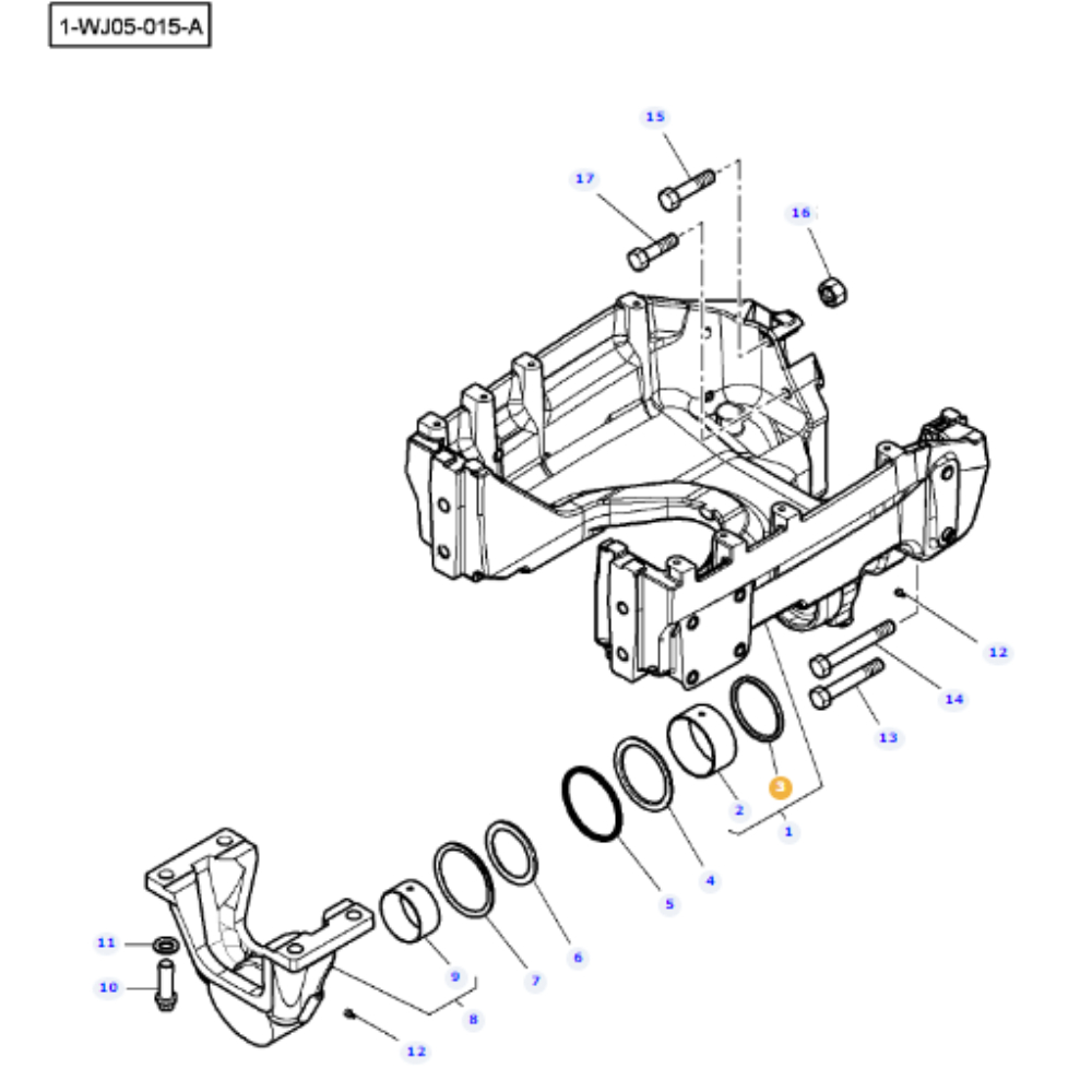 Axle Carrier Seal 3713929M1 - Image 3