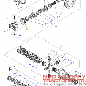 Carraro Crown Wheel & Pinion Seal F339300020060 - Image 2