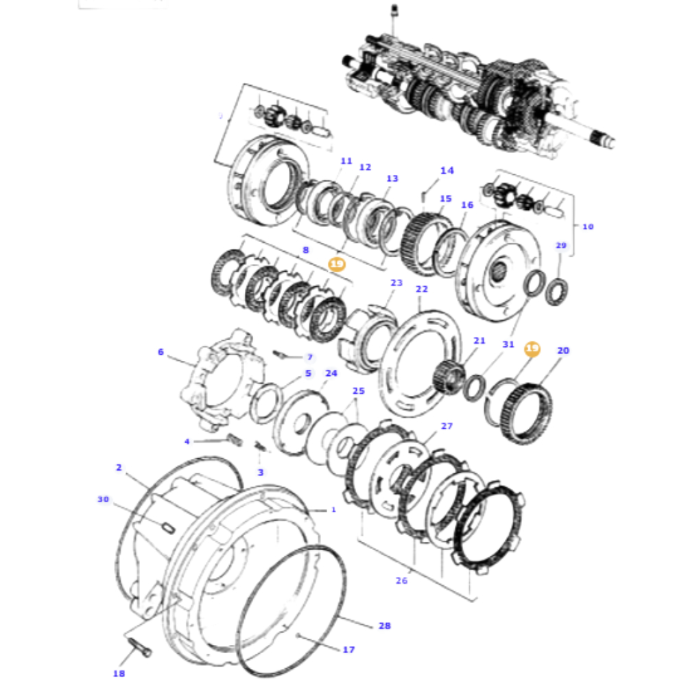 Dynashift Retainer Ring 3900256M91 - Image 2