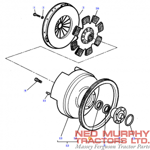 Flywheel Seal 3388619M1 - Image 2