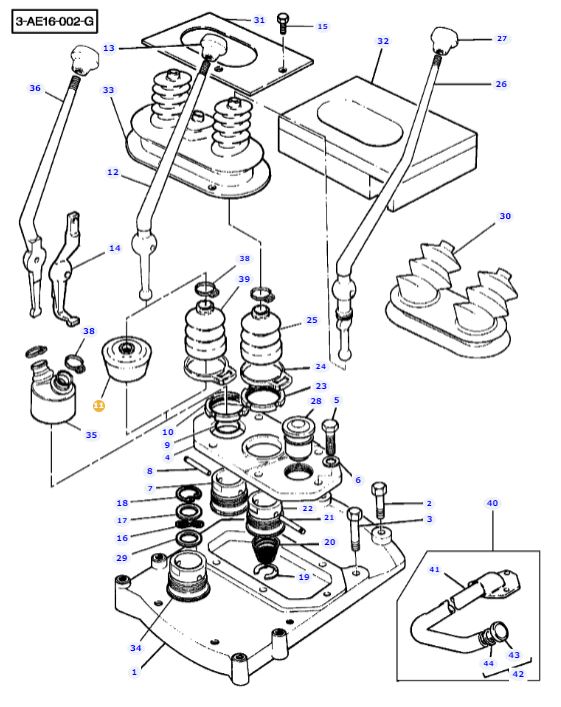 Gear Lever Boot 6269767M1 - Image 2