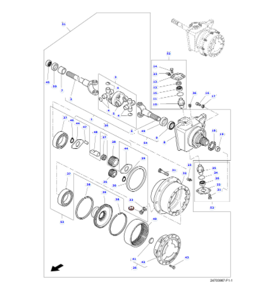 H926301020130, Front-Axle-Seal, Massey Ferguson Tractors, Ned Murphy Tractors Ltd.